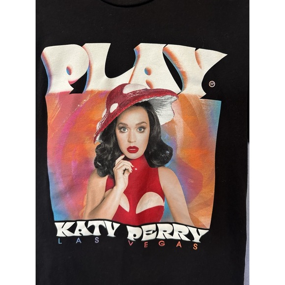 Katy Perry Shirt Small Play Las Vegas Resort World Band Concert‎ Tour Tee - Picture 1 of 6